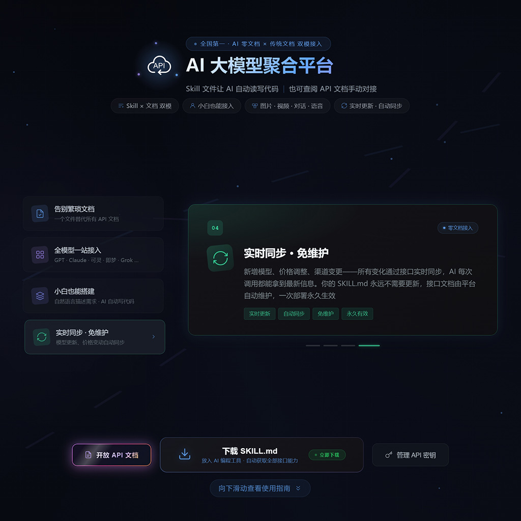 API聚合接入案例